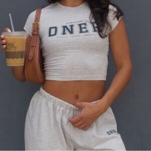 Oner Active Lightweight Sweats & Baby Tee